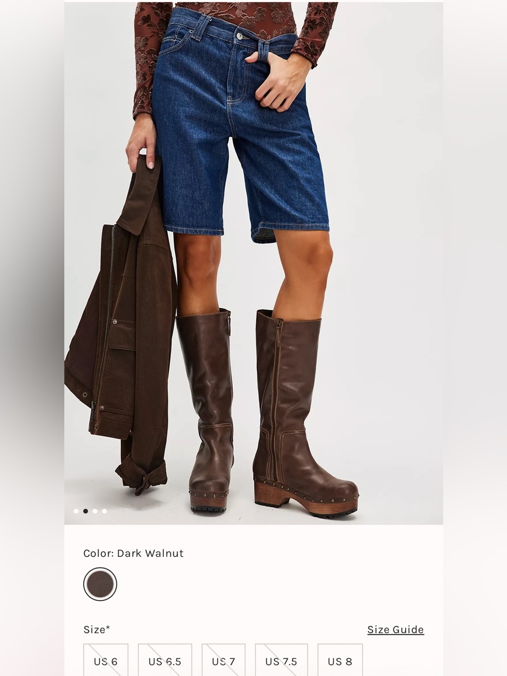Free People Florence Clog Boots size - Picture 2 of 10